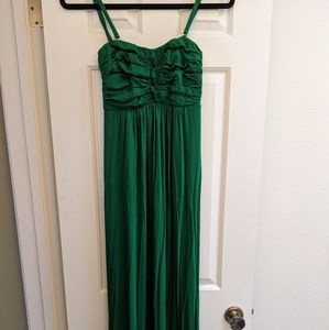 Soma Maxi Dress with Pockets in Kelly Green
